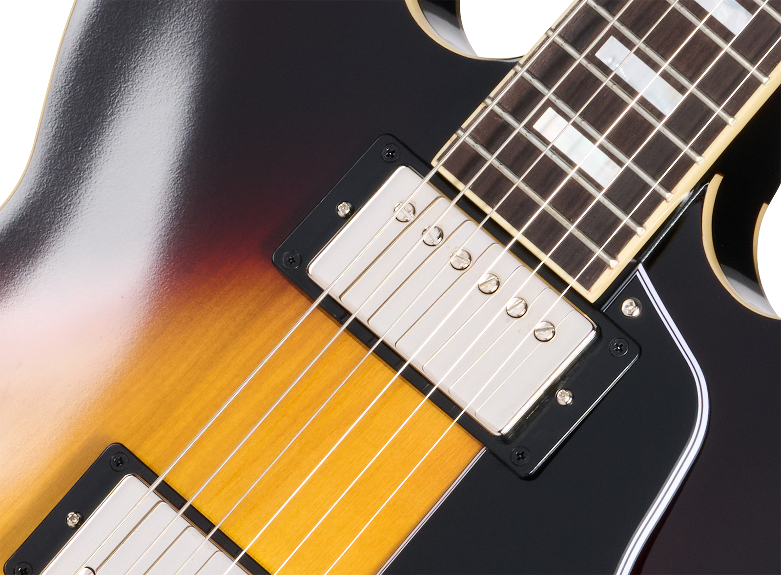 Epiphone Es335 1962 Reissue Ins.by.g.c 2h Gibson Ht Rw - Vintage Burst - Guitarra eléctrica semi caja - Variation 3