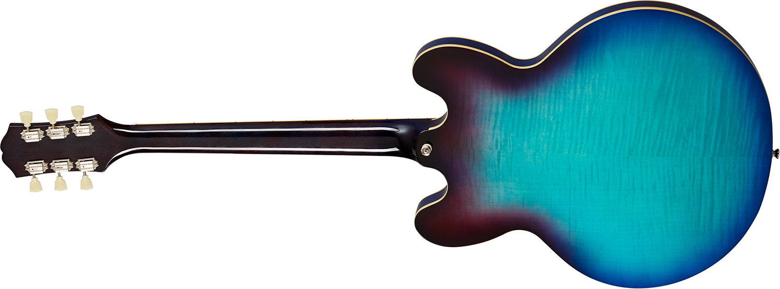 Epiphone Es335 Figured Ibg Original 2h Ht Rw - Blueberry Burst - Guitarra eléctrica semi caja - Variation 1