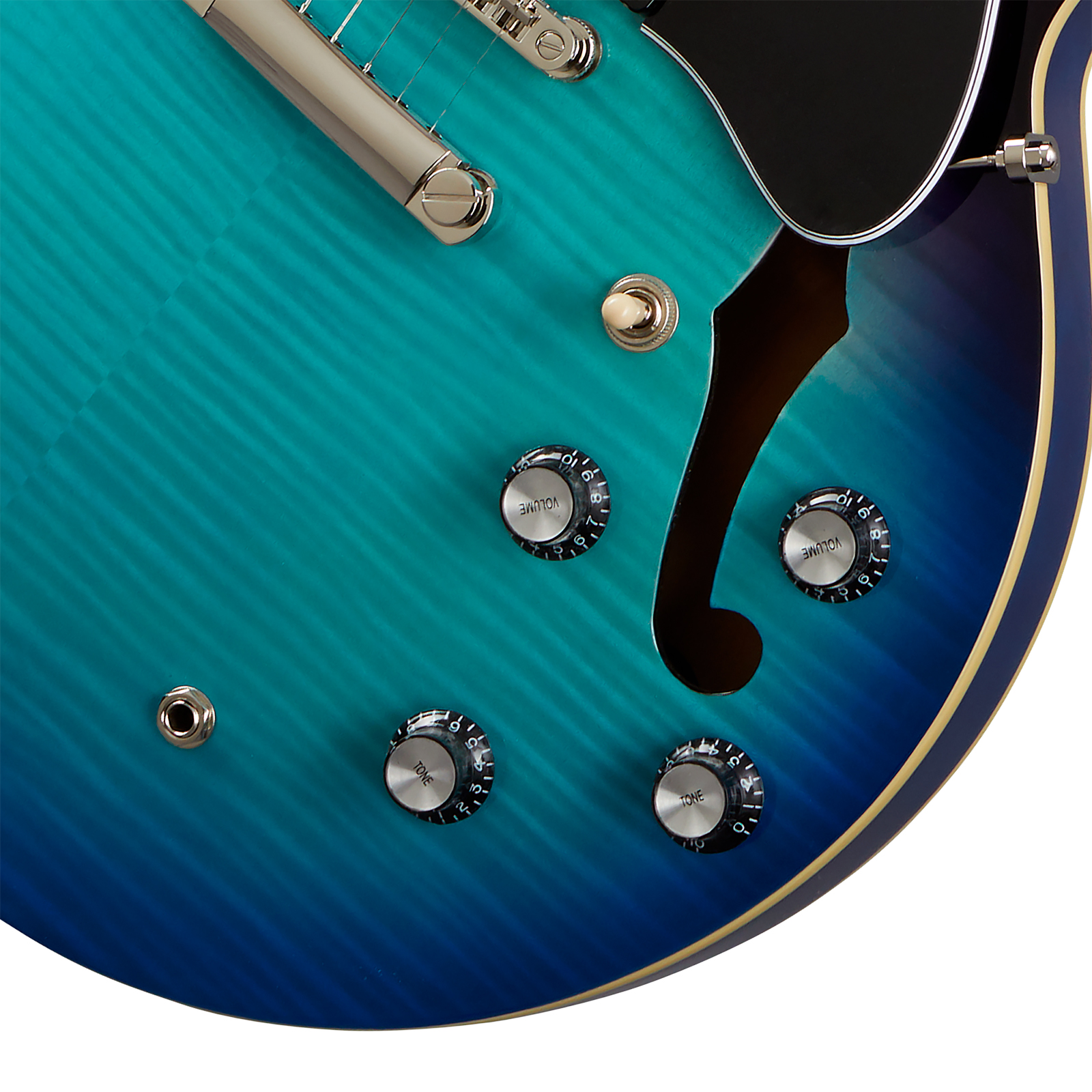 Epiphone Es335 Figured Ibg Original 2h Ht Rw - Blueberry Burst - Guitarra eléctrica semi caja - Variation 3