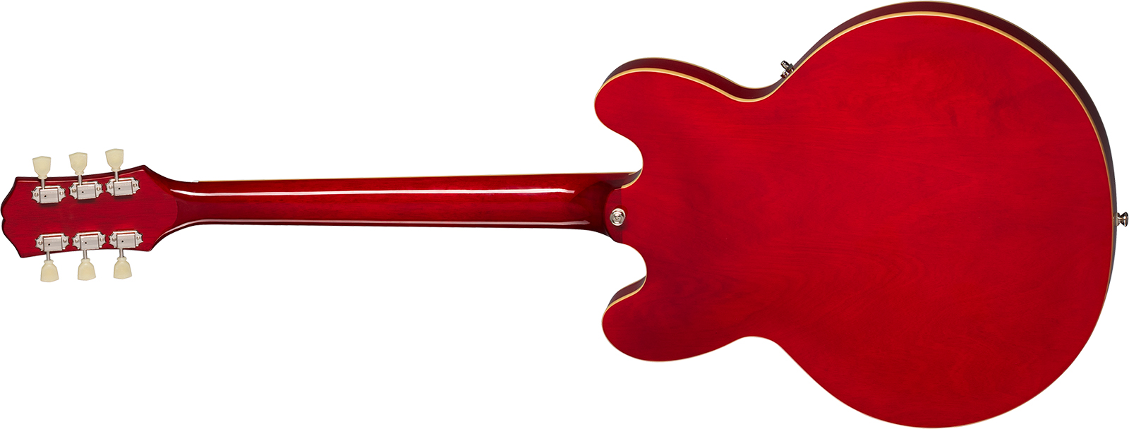 Epiphone Es335 Lh Ibg Original Gaucher 2h Ht Rw - Cherry - Guitarra electrica para zurdos - Variation 1