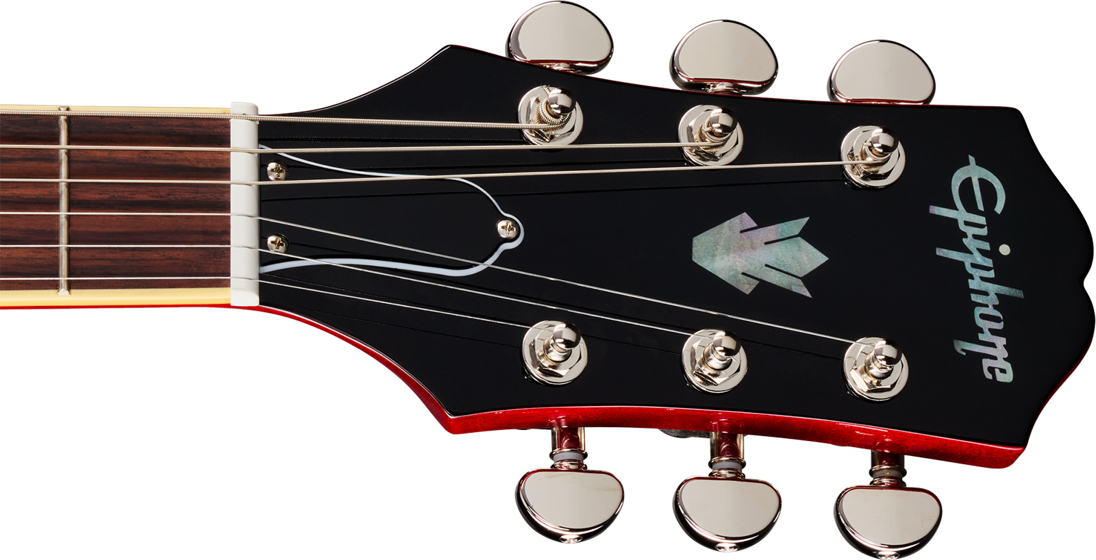 Epiphone Es339 Ibg 2h Ht Rw - Cherry - Guitarra eléctrica semi caja - Variation 4