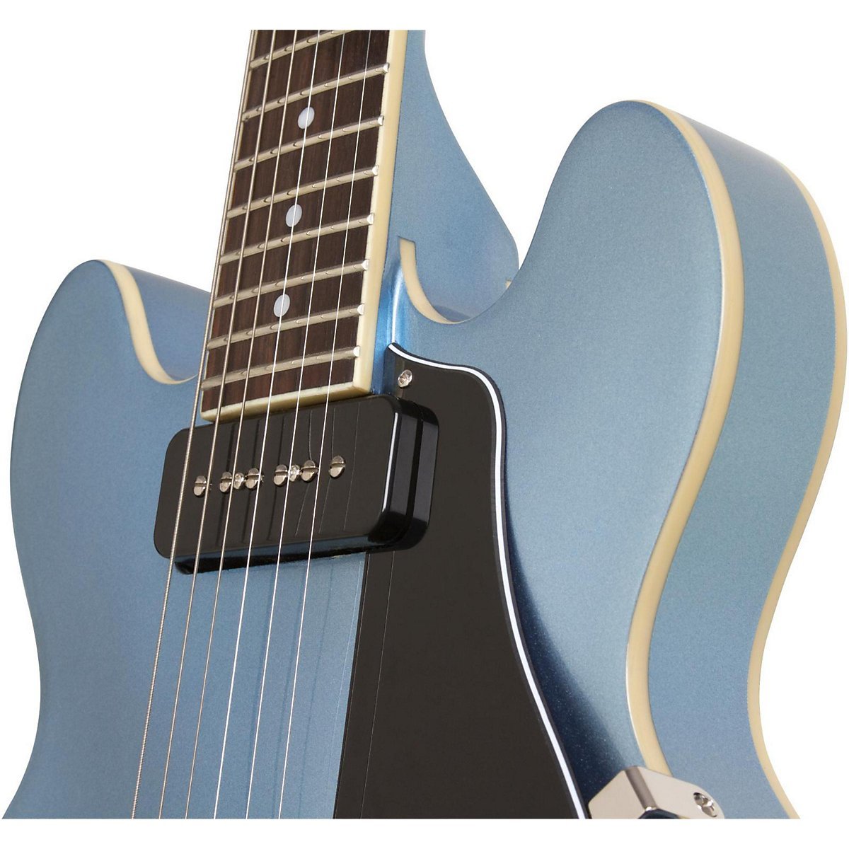Epiphone Es339 P90 Pro Ltd Run 2014 Ch Pelham Blue - Guitarra eléctrica semi caja - Variation 2