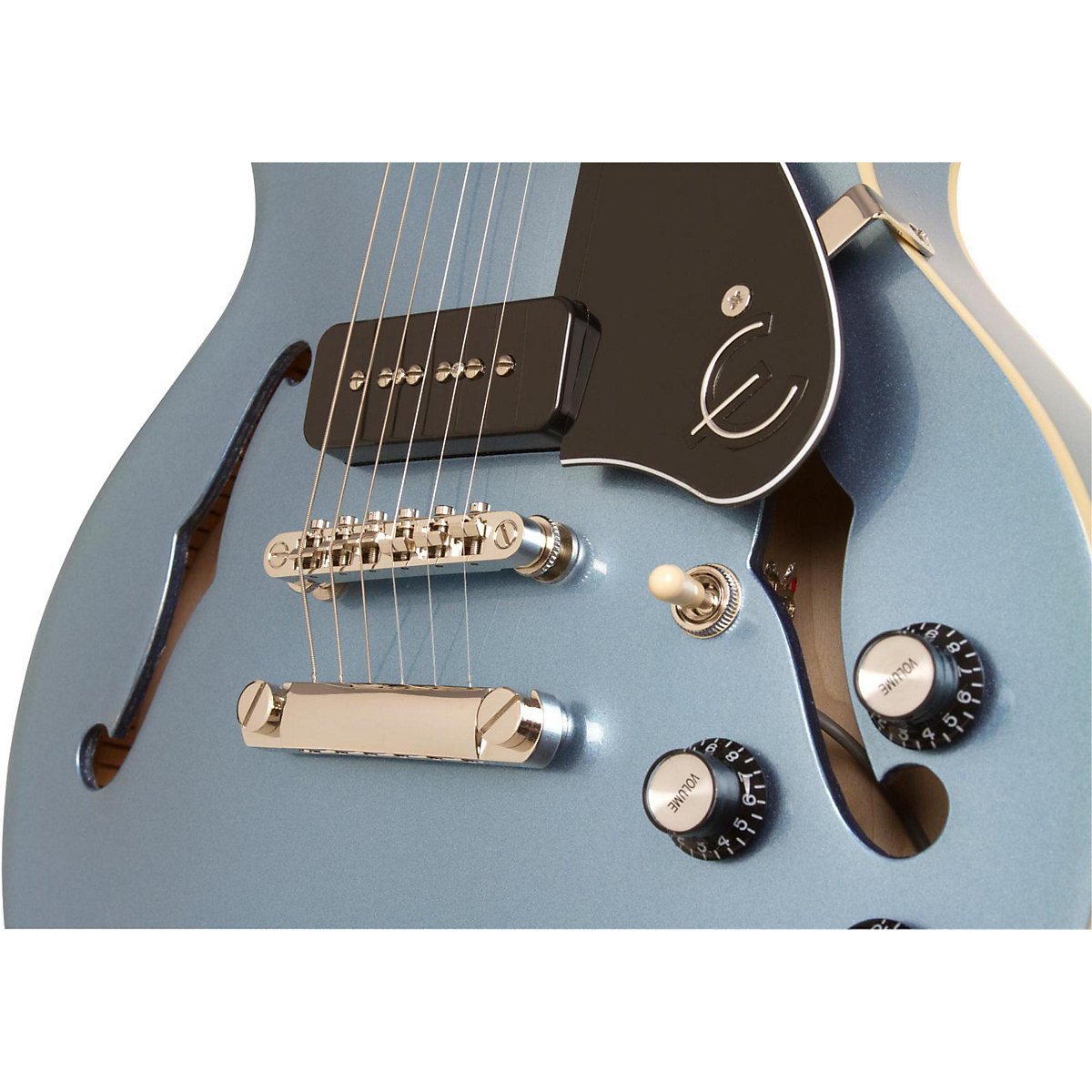 Epiphone Es339 P90 Pro Ltd Run 2014 Ch Pelham Blue - Guitarra eléctrica semi caja - Variation 3