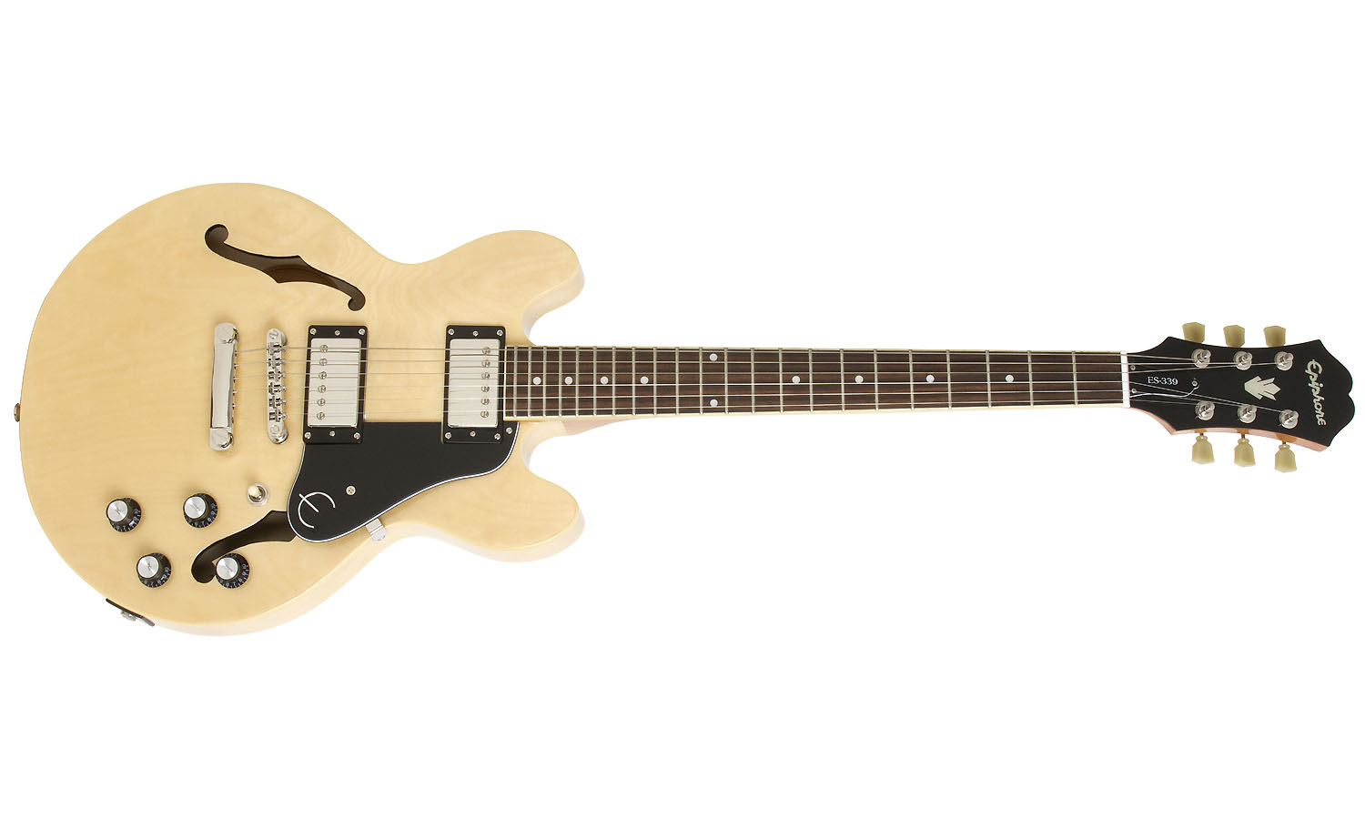 Epiphone Es-339 Pro Ch - Natural - Guitarra eléctrica semi caja - Variation 1