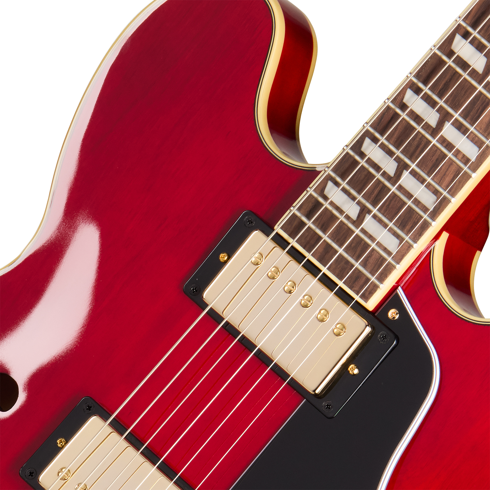 Epiphone Es345 Back To The Future Ltd 2h Trem Bigsby  Rw - Cherry Red - Guitarra eléctrica semi caja - Variation 2