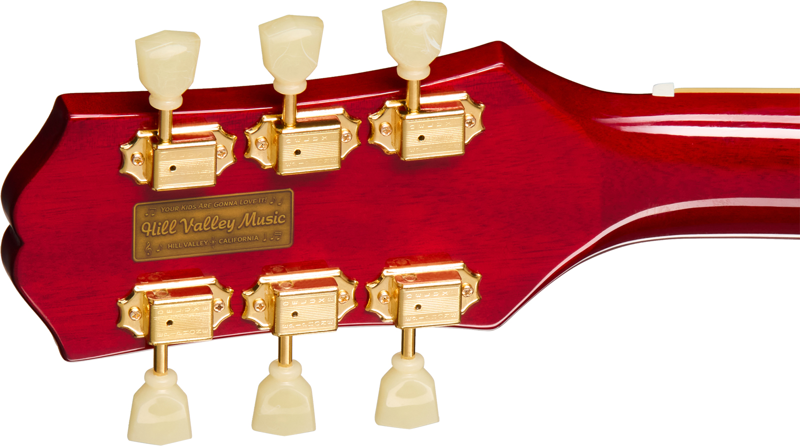 Epiphone Es345 Back To The Future Ltd 2h Trem Bigsby  Rw - Cherry Red - Guitarra eléctrica semi caja - Variation 4