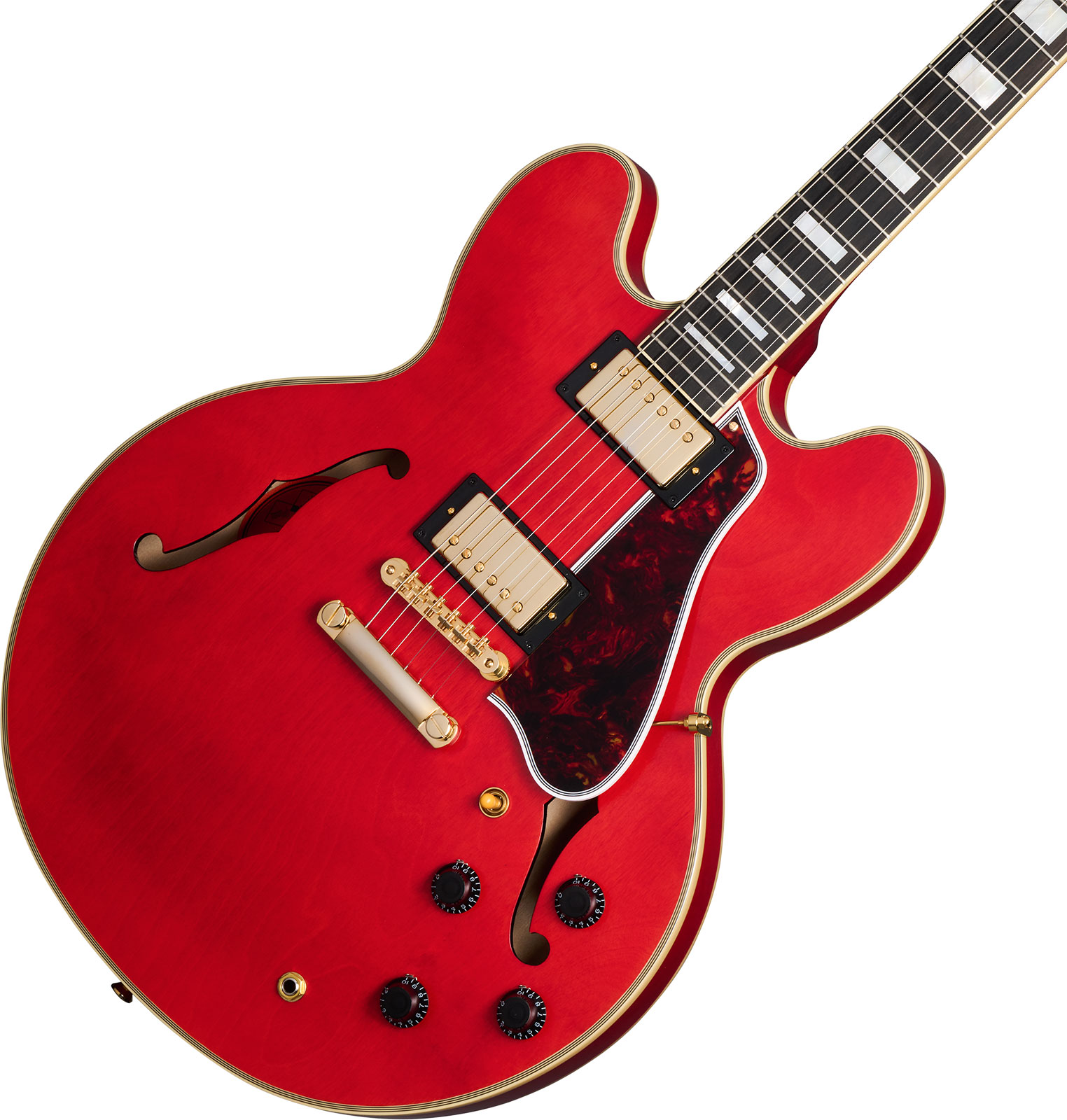 Epiphone Es355 1959 Inspired By 2h Gibson Ht Eb - Vos Cherry Red - Guitarra eléctrica semi caja - Variation 3