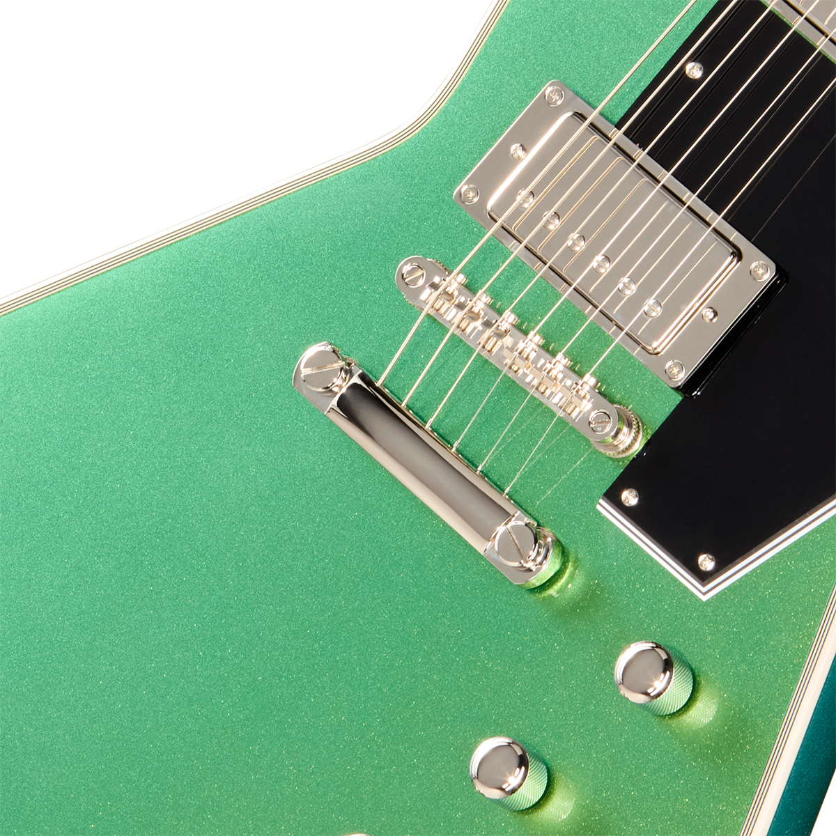 Epiphone Explorer Custom Futura Ibg 2h Ht Eb - Dragonfly Shift - Guitarra electrica metalica - Variation 3