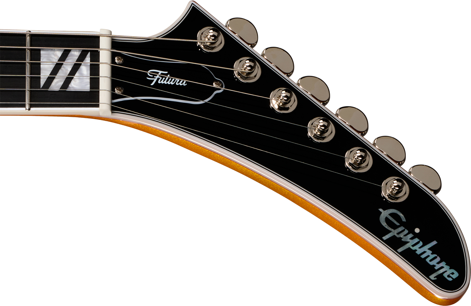 Epiphone Explorer Custom Futura Ibg 2h Ht Eb - Firestorm Shift - Guitarra electrica metalica - Variation 5