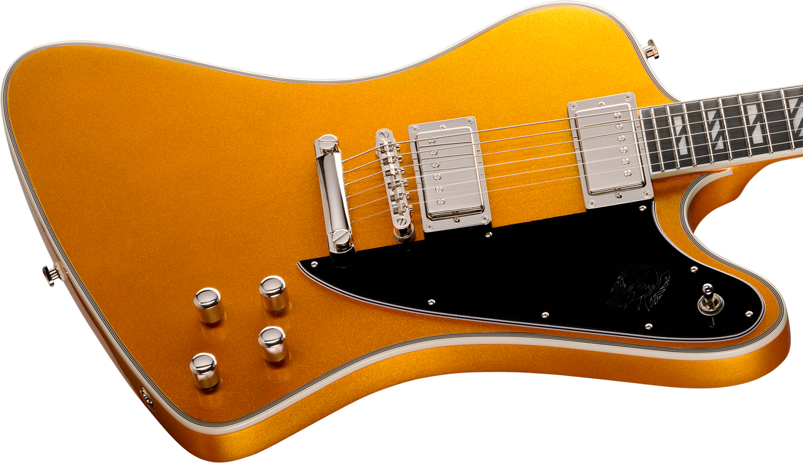 Epiphone Firebird Custom Futura Ibg 2h Ht Eb - Firestorm Shift - Guitarra electrica metalica - Variation 2