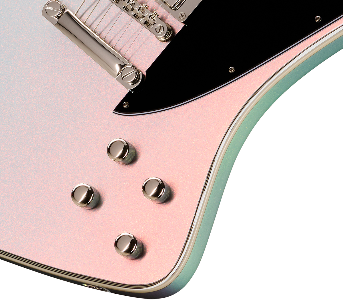 Epiphone Firebird Custom Futura Ibg 2h Ht Eb - Quicksilver Shift - Guitarra electrica metalica - Variation 3