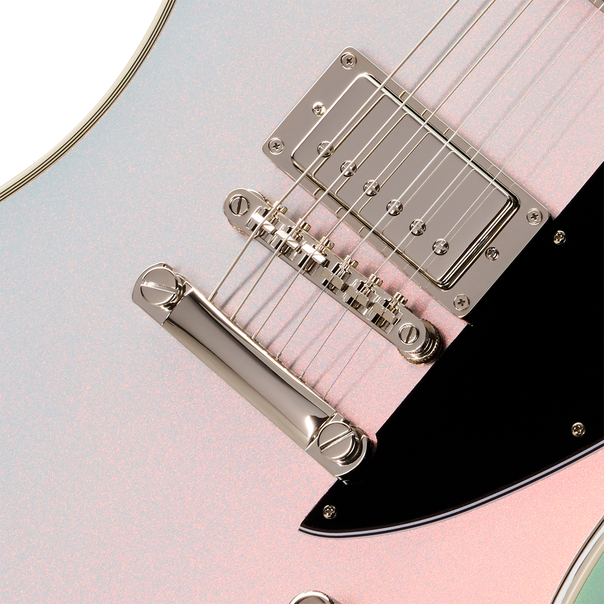 Epiphone Firebird Custom Futura Ibg 2h Ht Eb - Quicksilver Shift - Guitarra electrica metalica - Variation 4