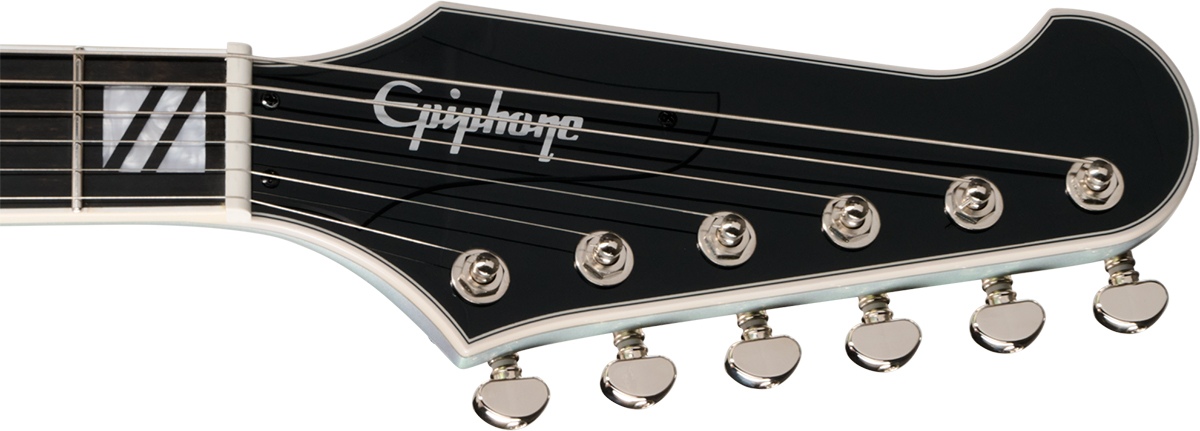 Epiphone Firebird Custom Futura Ibg 2h Ht Eb - Quicksilver Shift - Guitarra electrica metalica - Variation 5