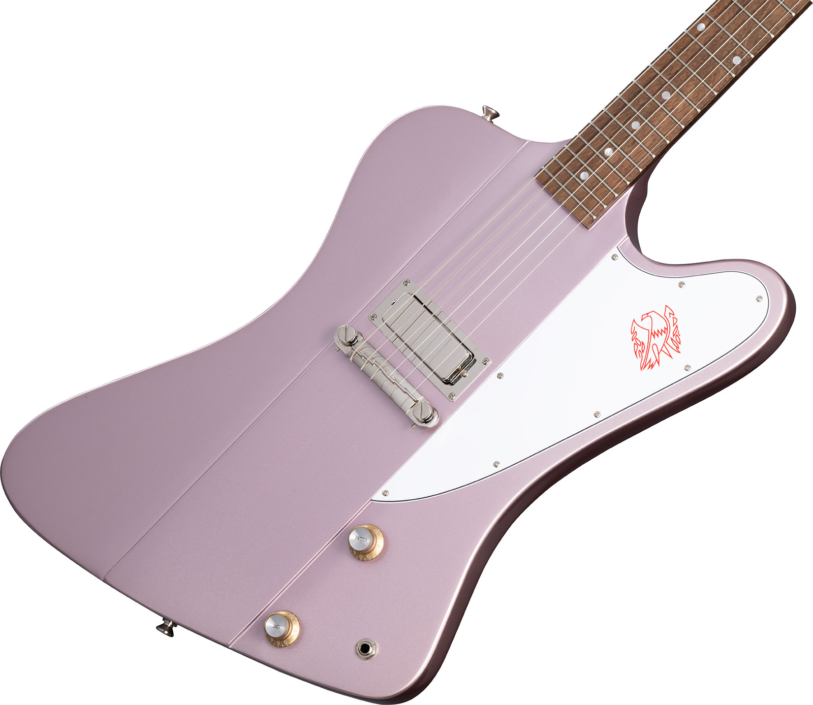 Epiphone Firebird I 1963 1mh Ht Lau - Heather Poly - Guitarra electrica retro rock - Variation 3