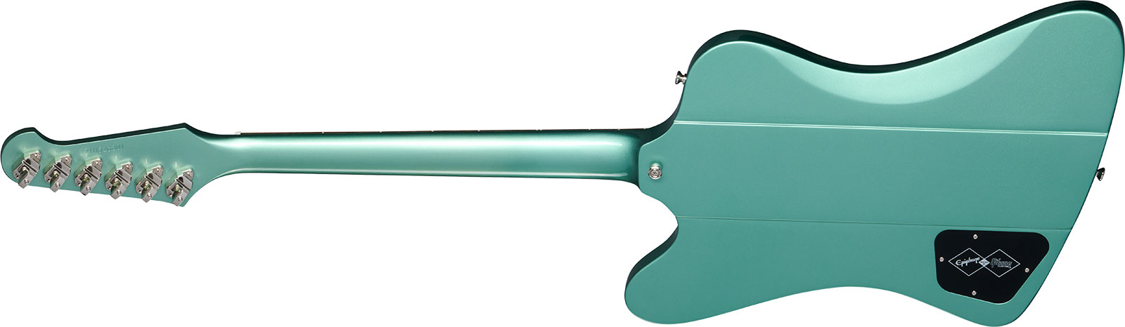 Epiphone Firebird I 1963 Inspired By Gibson Custom 1mh Ht Lau - Inverness Green - Guitarra electrica retro rock - Variation 1
