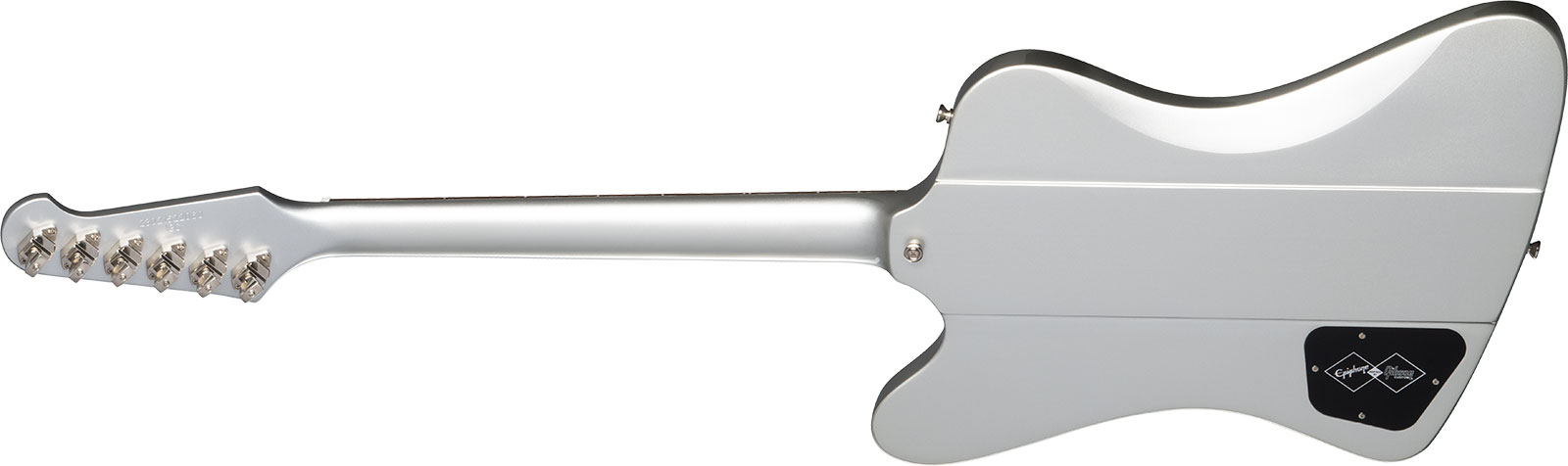 Epiphone Firebird I 1963 Inspired By Gibson Custom 1mh Ht Lau - Silver Mist - Guitarra electrica retro rock - Variation 1