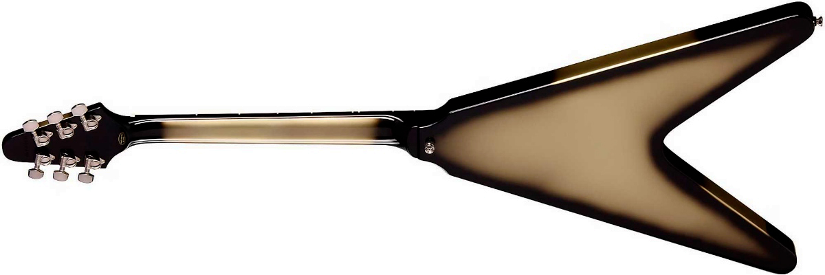 Epiphone Flying V 2h Ht Eb - Silverburst - Guitarra electrica metalica - Variation 1