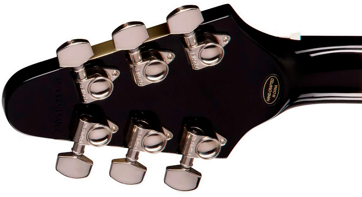 Epiphone Flying V 2h Ht Eb - Silverburst - Guitarra electrica metalica - Variation 4