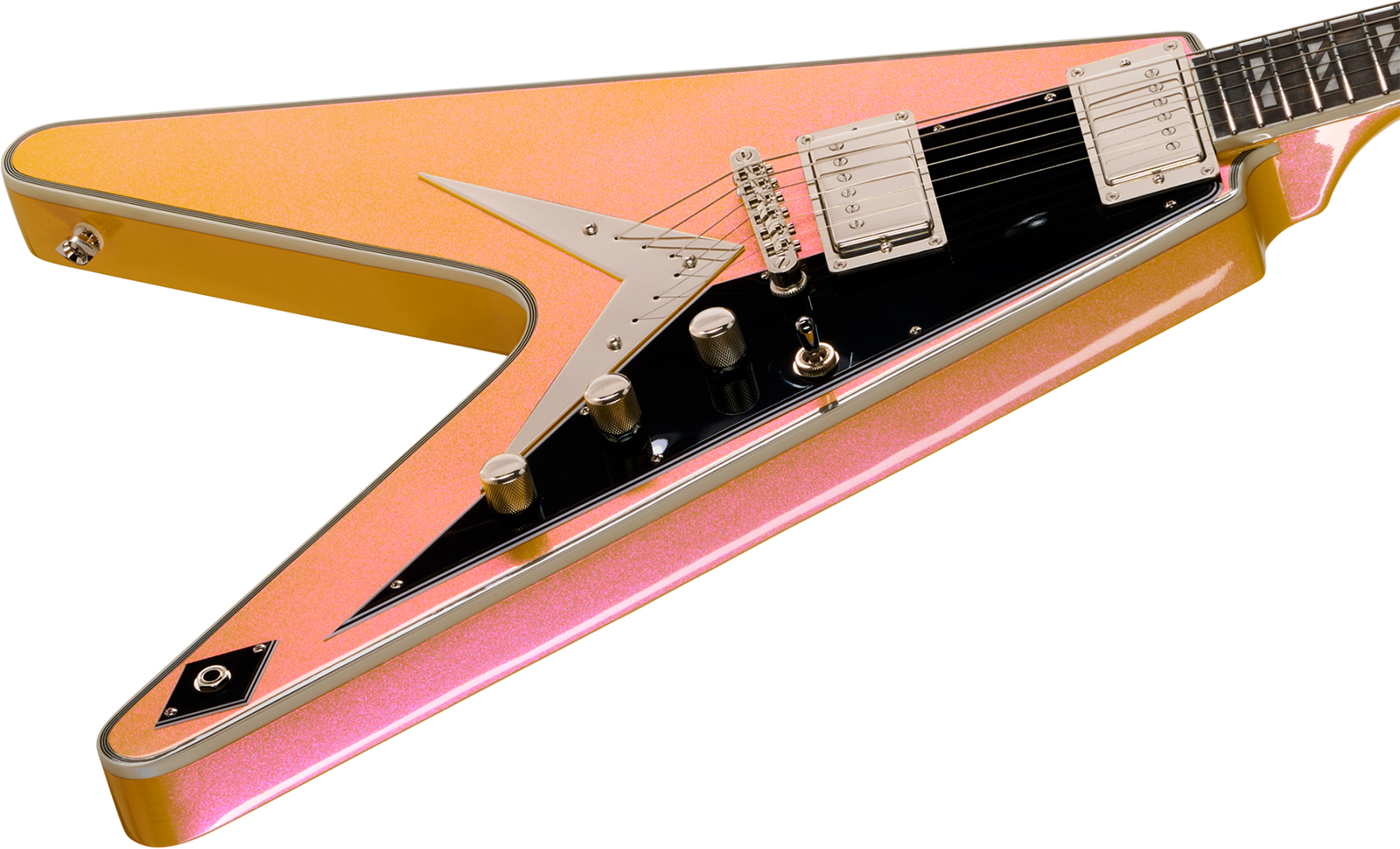 Epiphone Flying V Custom Futura Ibg 2h Ht Eb - Solaris Shift - Guitarra electrica metalica - Variation 2