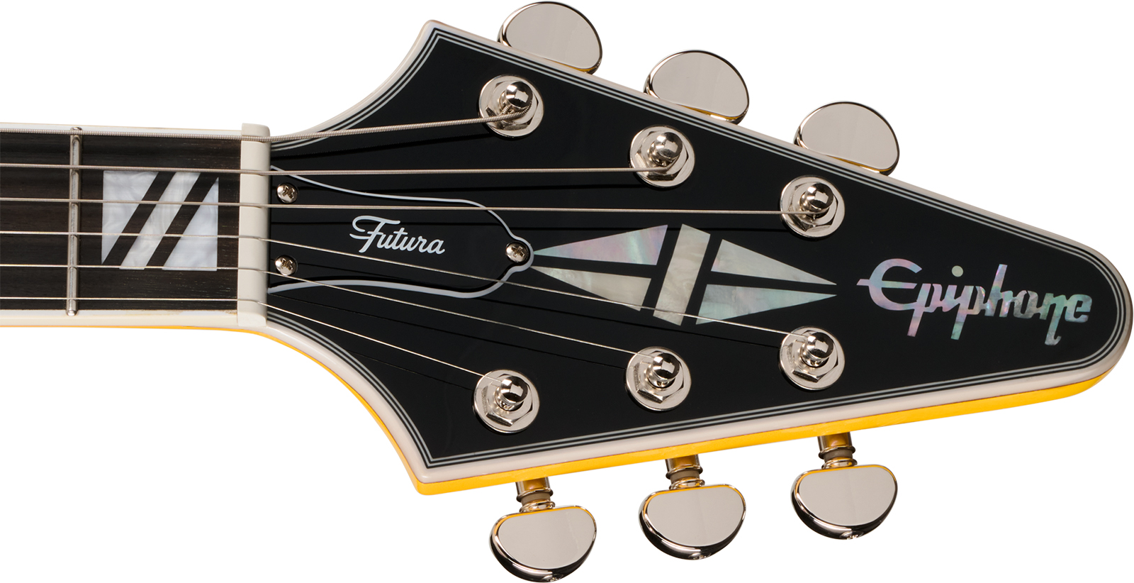 Epiphone Flying V Custom Futura Ibg 2h Ht Eb - Solaris Shift - Guitarra electrica metalica - Variation 5