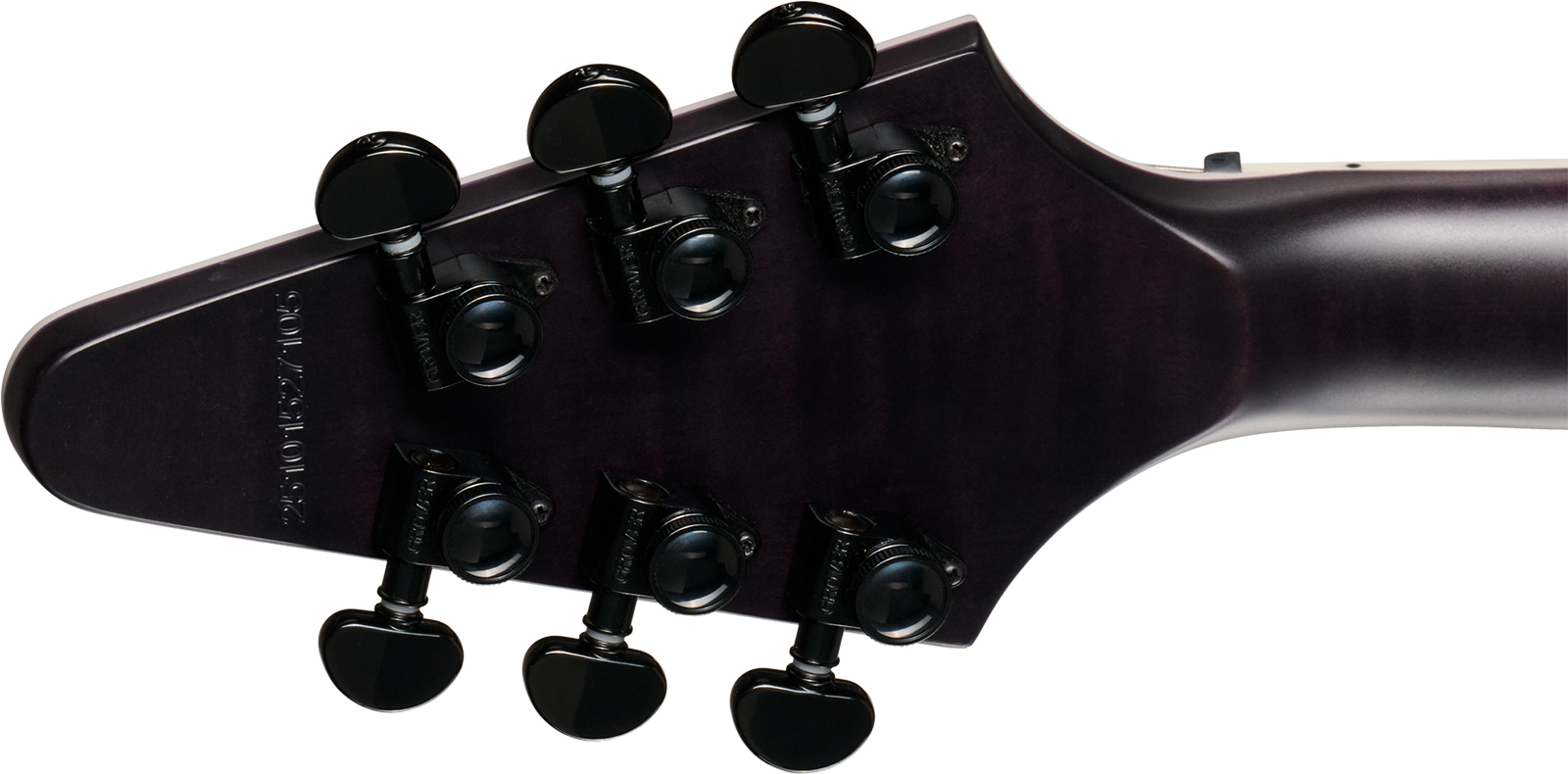 Epiphone Flying V Prophecy Modern 2h Eb - Orchid Bloom Satin - Guitarra electrica retro rock - Variation 5