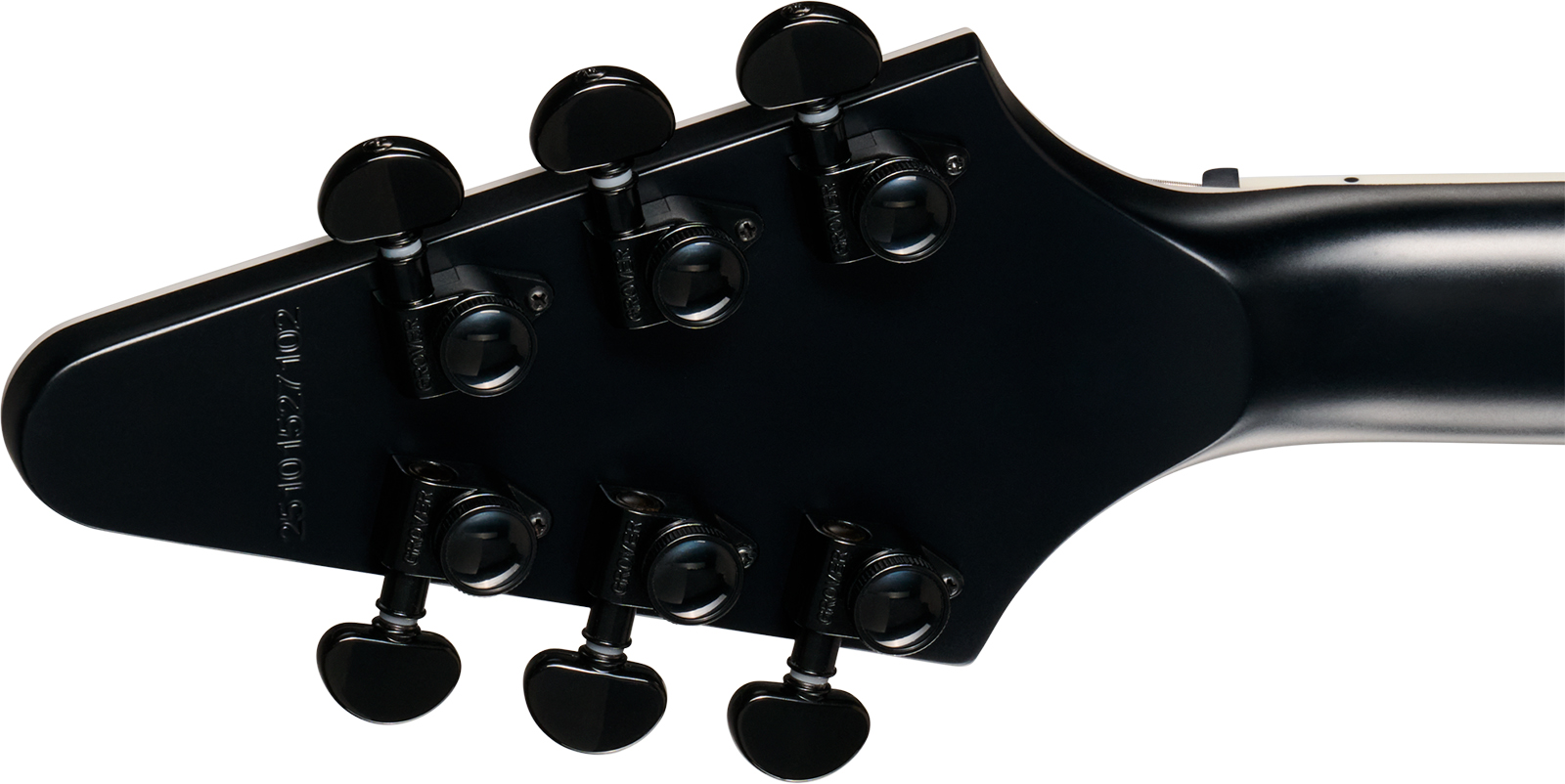 Epiphone Flying V Prophecy Modern 2h Fishman Fluence Ht Eb - Obsidian Storm Satin - Guitarra electrica metalica - Variation 5