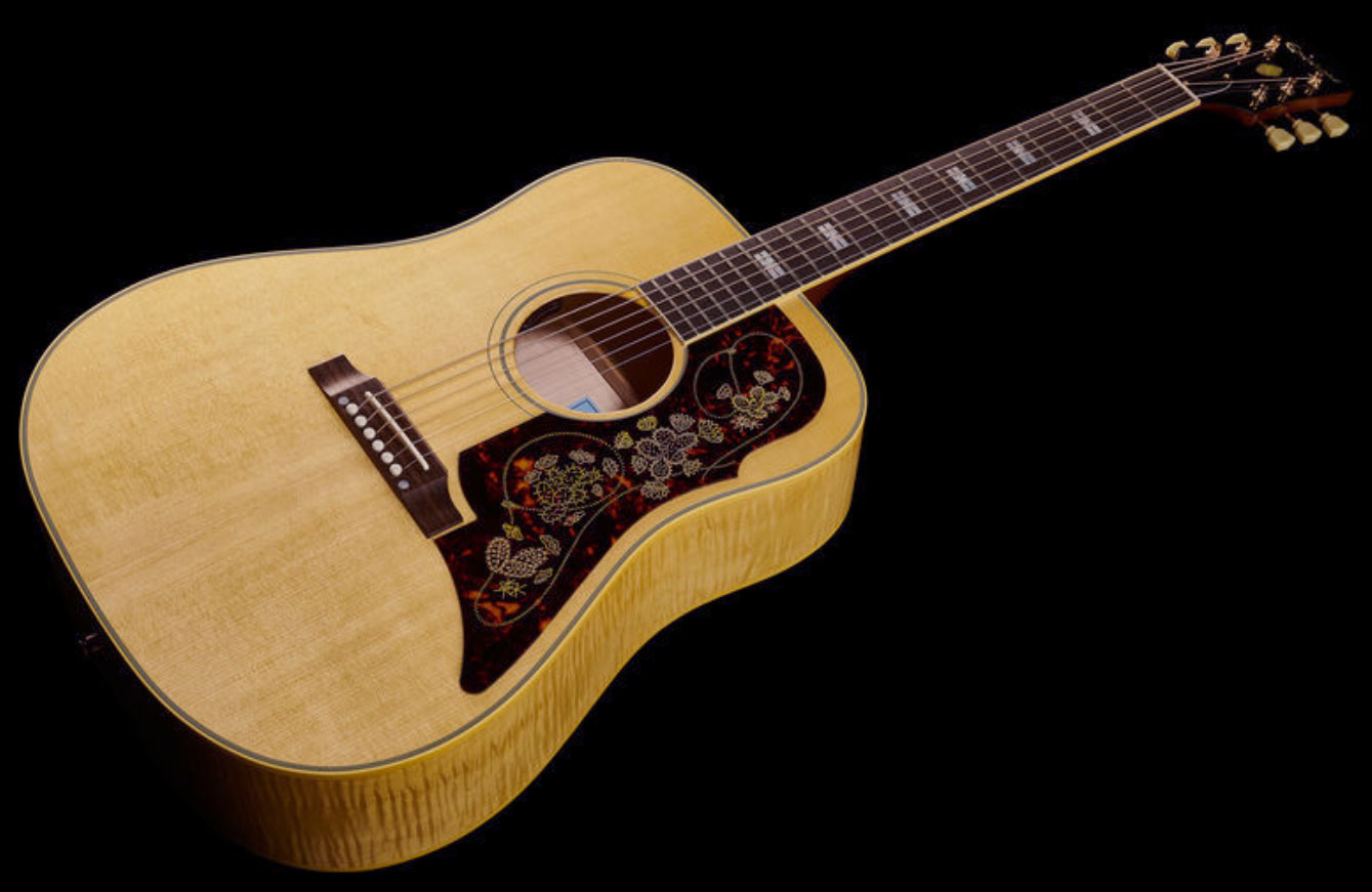Epiphone Frontier Usa Dreadnought Epicea Acajou Rw - Antique Natural - Guitarra electro acustica - Variation 1