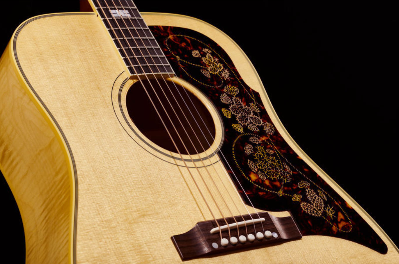 Epiphone Frontier Usa Dreadnought Epicea Acajou Rw - Antique Natural - Guitarra electro acustica - Variation 3