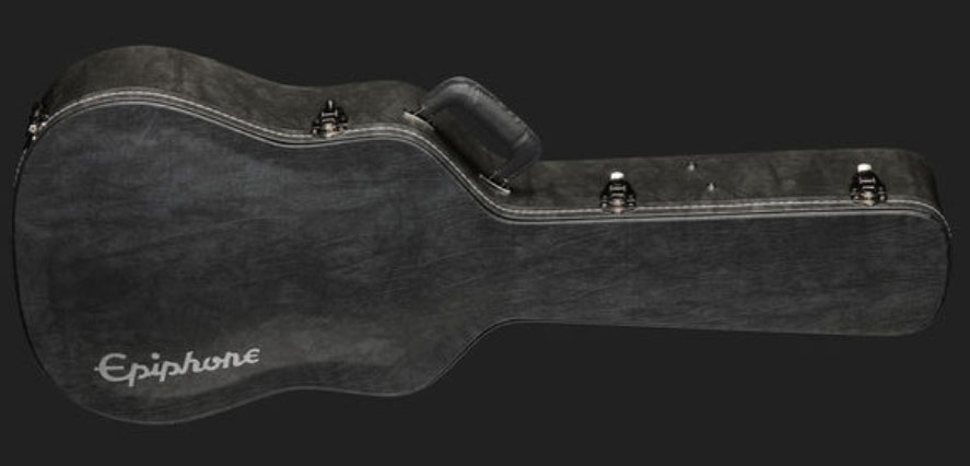 Epiphone Frontier Usa Dreadnought Epicea Acajou Rw - Antique Natural - Guitarra electro acustica - Variation 5
