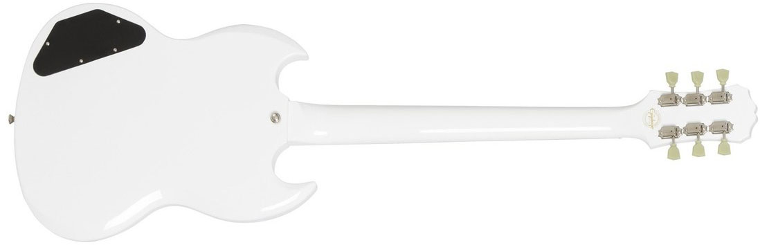 Epiphone G-400 Pro Hh Ht Pf - Alpine White - Guitarra eléctrica de doble corte - Variation 1