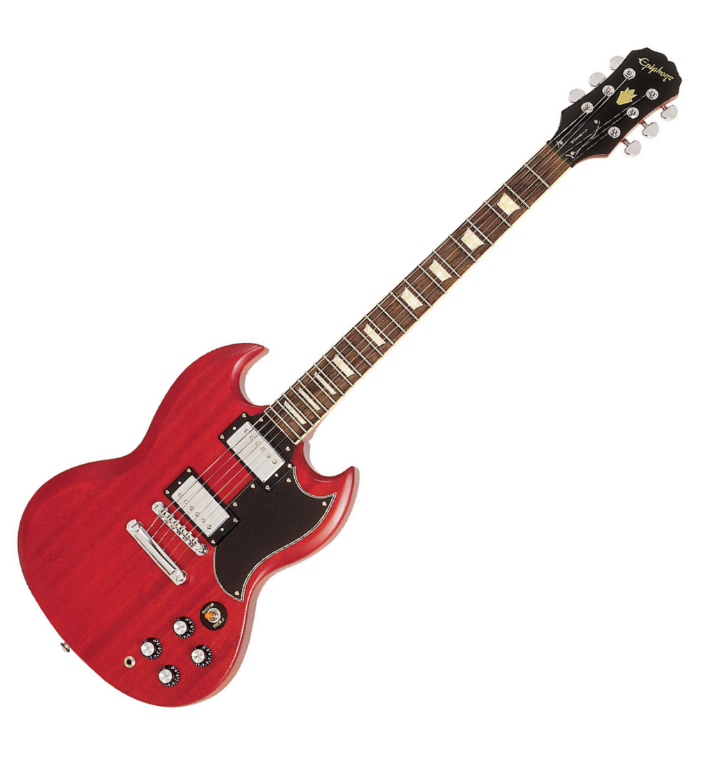 Epiphone G-400 Worn Ch - Worn Cherry - Guitarra eléctrica de doble corte - Variation 3