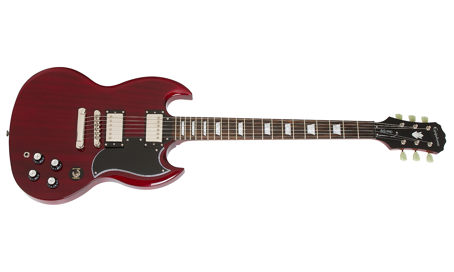 Epiphone G-400 Pro Ch - Cherry - Guitarra eléctrica de doble corte - Variation 1