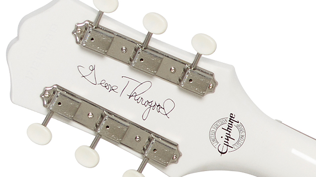 Epiphone George Thorogood Es-125tdc White Fang 2p90 Ht Pf - Bone White - Guitarra eléctrica semi caja - Variation 3