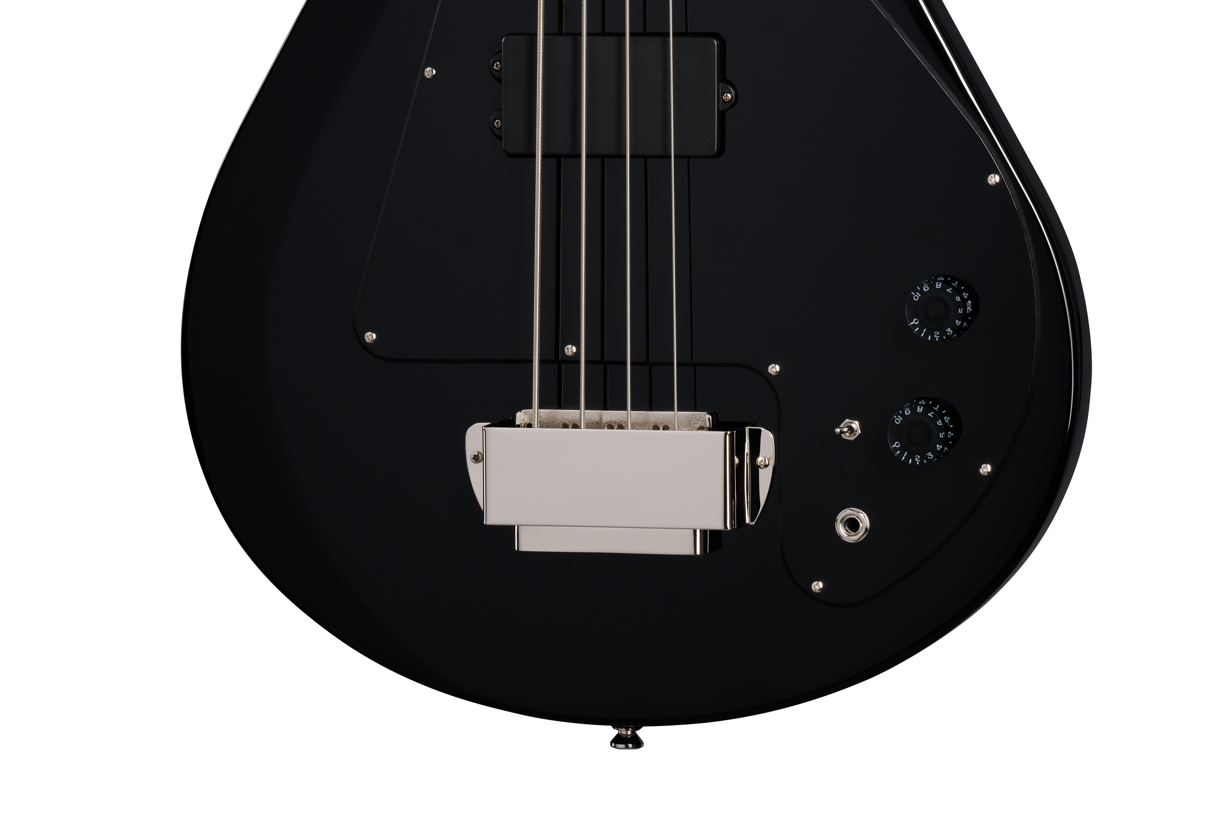 Epiphone Grabber Bass Humbucker Mn - Ebony - Bajo eléctrico de cuerpo sólido - Variation 2