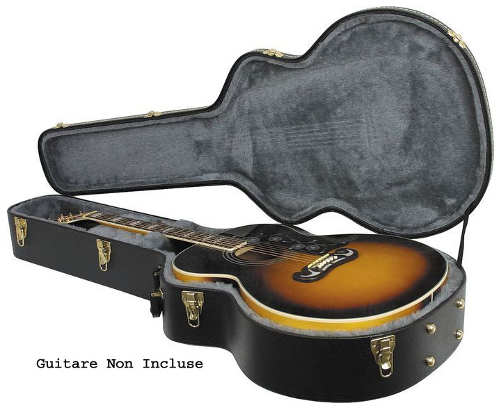 Epiphone Guit. Folk Jumbo Ou Jazz En Forme - Maleta para guitarra acústica - Variation 1