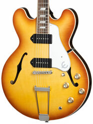 Guitarra eléctrica semi caja Epiphone Casino USA - Royal tan