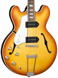 Guitarra electrica para zurdos Epiphone Casino USA LH - Royal tan