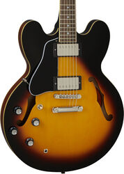 Guitarra electrica para zurdos Epiphone Inspired By Gibson ES-335 LH - Vintage sunburst
