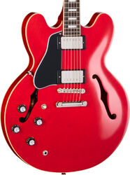 Guitarra eléctrica semi caja Epiphone IBGC 1962 ES-335 Reissue LH - Sixties cherry
