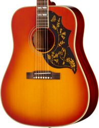 Guitarra folk Epiphone 1960 Hummingbird Reissue - Heritage Cherry Sunburst