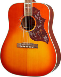 Guitarra electro acustica Epiphone Inspired by Gibson Hummingbird - Aged cherry sunburst