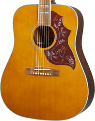 Guitarra folk Epiphone Inspired by Gibson Hummingbird - Aged antique natural 
