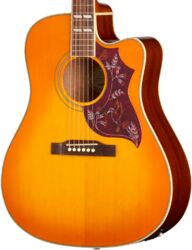 Guitarra folk Epiphone IBG Hummingbird Studio EC - Heritage Cherry Sunburst