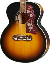 Guitarra folk Epiphone Inspired by Gibson J-200 - Aged vintage sunburst