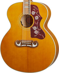 Inspired by Gibson J-200 - aged antique natural 