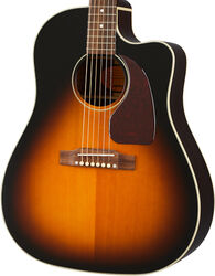 Guitarra folk Epiphone Inspired by Gibson J-45 EC - Aged vintage sunburst