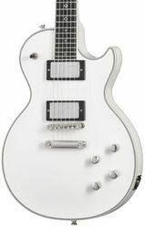 Guitarra eléctrica de corte único. Epiphone Jerry Cantrell Les Paul Custom Prophecy - Bone white