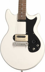 Guitarra eléctrica de corte único. Epiphone Joan Jett Olympic Special - Aged classic white