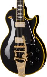 Guitarra eléctrica de corte único. Epiphone Joe Bonamassa 1959 Les Paul Custom Ltd - Antique ebony