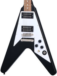 Guitarra eléctrica de autor Epiphone Kirk Hammett 1979 Flying V - Ebony